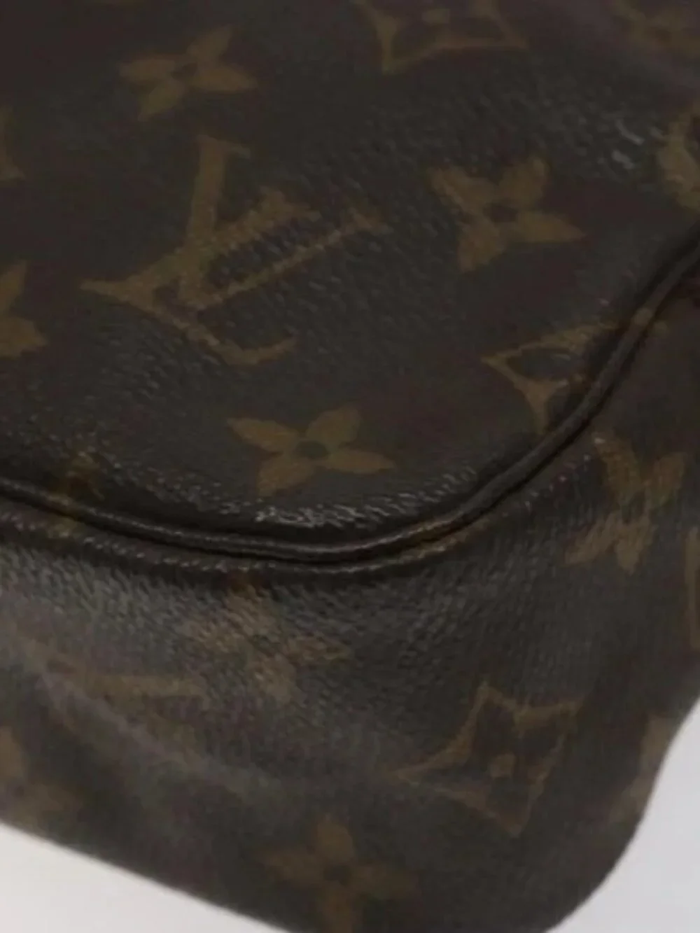 LOUIS VUITTON Monogram Trousse Toilette 23 Clutch Bag M47524 LV Auth yk18331